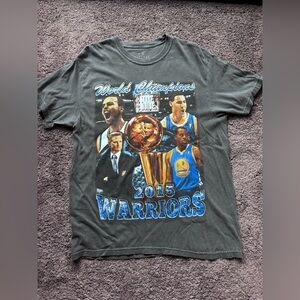 Golden State Warriors 2015 Champions Vintage T-shirt